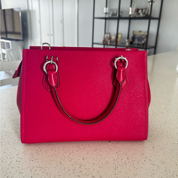 Michael Kors Bold Pink Satchel - Picture 7 of 13
